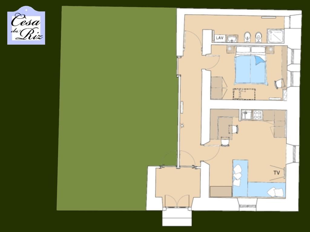 Cesa Da Riz Apartment Colle Santa Lucia Exterior photo